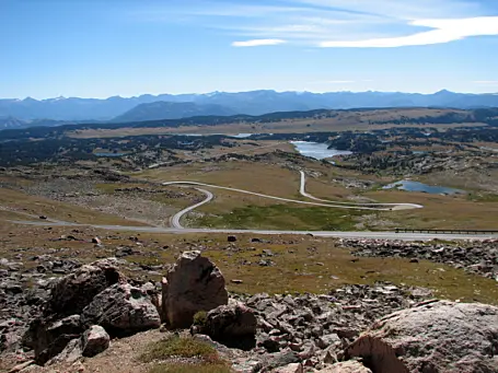 Beartooth Highway Showing Switchbacks 800 600 c1