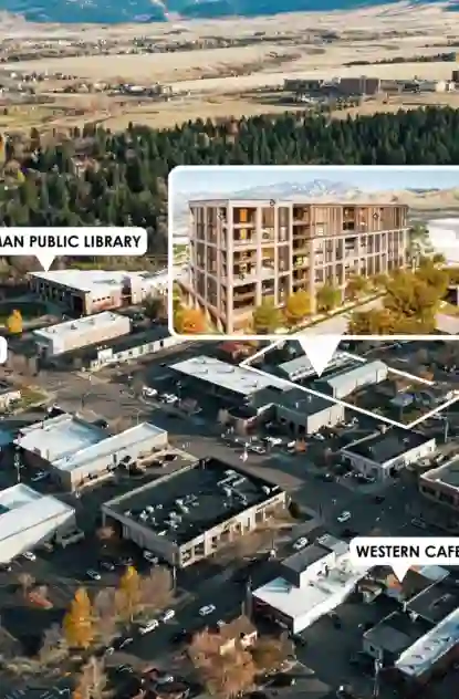 Block B | A 7-Story Development Near the Bozeman Public Library