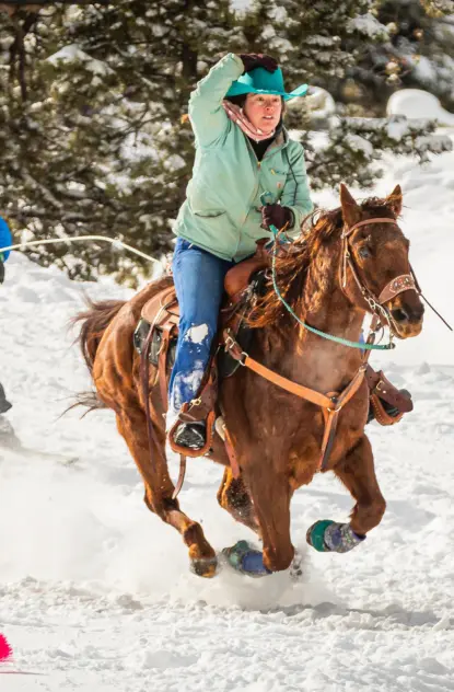 Bridger Brewskis & Spurs: New Skijoring Event Coming to the Gallatin Valley in 2026