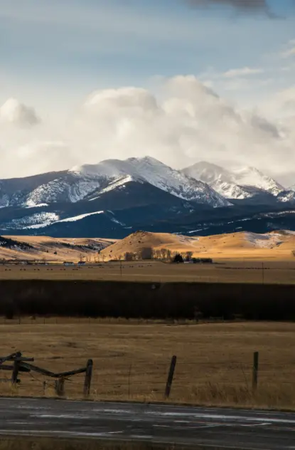 Mountain range montana