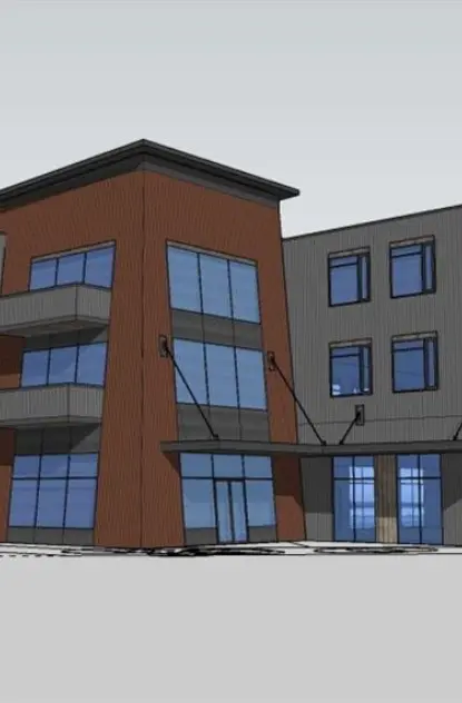Proposed Korner Klub Mixed Use Building