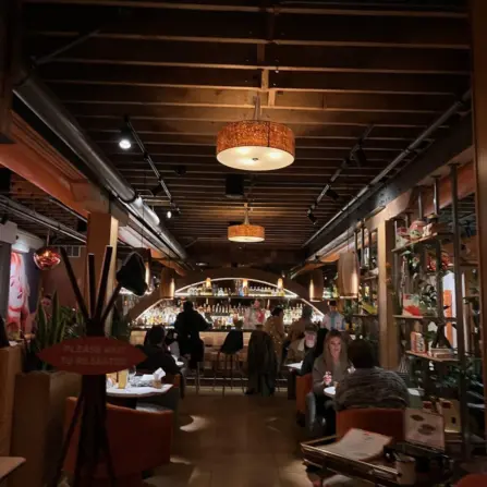 70s bar in Cannery District