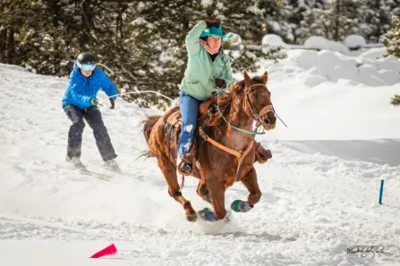 Bridger Brewskis & Spurs: New Skijoring Event Coming to the Gallatin Valley in 2026