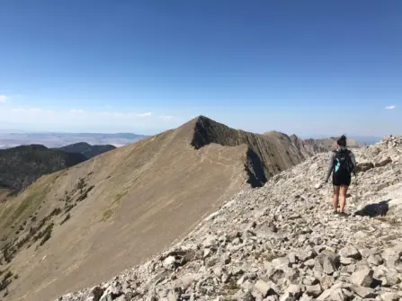 Hiking Bridgers Sacagawea Peak