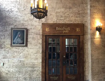 Bacchus inside