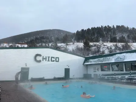 Chico Hot Springs Pool