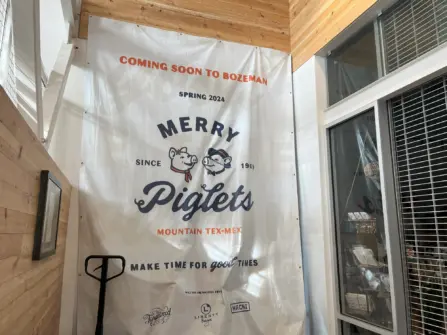 Merry Piglets the market